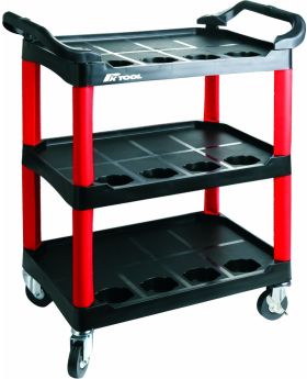 PK TOOLS 3 Shelf Professional Service Trolley-Shop Assist Series-ATD-FDD