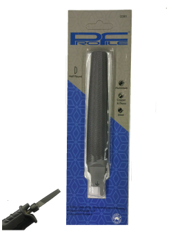 PRO FILE Recipro File-D Shape Metal/Plastic/Aluminium Double Cut Bastard File