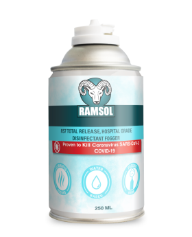 RAMSOL RS7 Total Release HOSPITAL GRADE Disinfectant Fogger Bomb 250ml