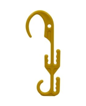 Industrial XS Safety Hook,Leads,Cables,Hose-4 pack SHR001