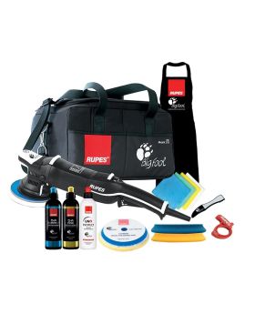 RUPES LHR21E/DLX BigFoot Random Orbital Polisher Buff Deluxe Combo Kit-Mark III -LUX 