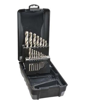 SABER By Bordo HSS Metric Drill Set-19pce 8002-M5 -FDD 
