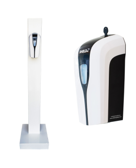 SHIELD Automatic Sanitiser Disinfectant System & Stand Package With 5L Disinfectant