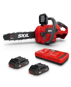 SKIL 2X20V (40V MAX) BRUSHLESS 35CM CHAIN SAW KIT- OPE -CS4556E-20