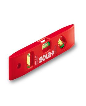 SOLA Premium ABS Plastic Magnetic Torpedo Level-20cm/200mm PTM520