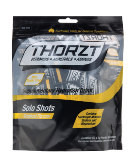 Thorzt Sugar Free Solo Shot - 50 x 3gm Sachets - Tropical SSSFTR