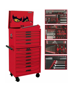 TENG TOOLS 12 Drawer 272pce EVA Tool Kit-BD with add-on 85 PIECE SPECIALIST SOCKET SET