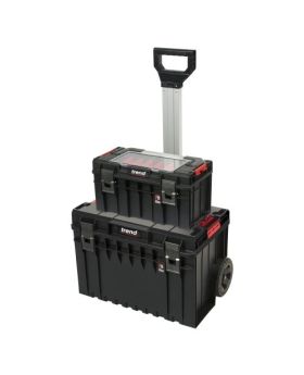 TREND MS/P/SET2C - Tradie Tough Pro Modular Storage 2 Piece Cart Set