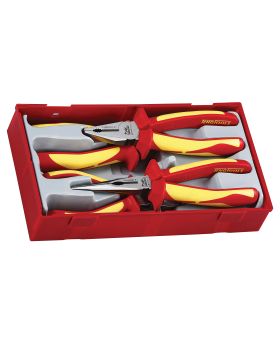 Teng Tools TTV440 4pc Plier Set 1000Volt Insulated TC-Tray-BD