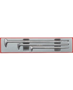 Teng Tools 3 Pce Roll Head Pry Bar Set