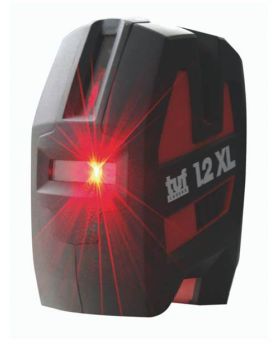 Tuf Lasers Red Beam Multi Line Laser Level TUF1.2XL