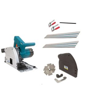 VIRUTEX 160mm Plunge Cut Circular Saw With Alucabond Milling Router Converter Kit