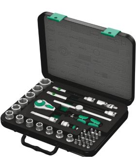 Wera 8100 Speed Ratchet Set 3/8" Drive Imperial 38 Pce 003596