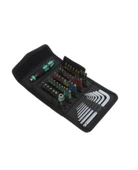 Wera 52 Piece Bits, Bit Holder & L-Key Set 057460