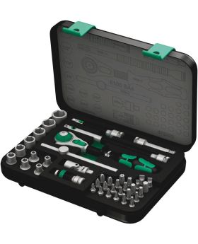 Wera 8100 Speed Ratchet Socket Set 1/4" Drive Imperial 41 Pce WER003535