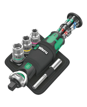 WERA 8009 ZYKLOP Socket & Bit Pocket Set 2-18PCE
