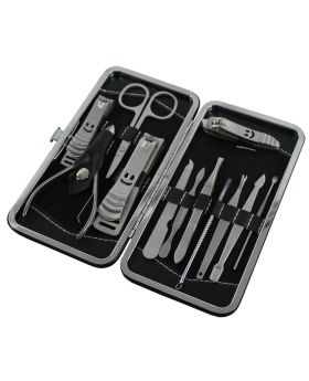 MEDALIST Work Force  Manicure Set Stainless Steel 12pc 