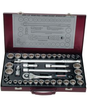 Z TECH 1/2" DRIVE 40PC SOCKET SET KC15200