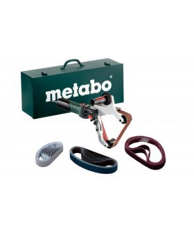 Metabo 602243620 1550 Watt electronic pipe belt sander RBE 15-180 Set