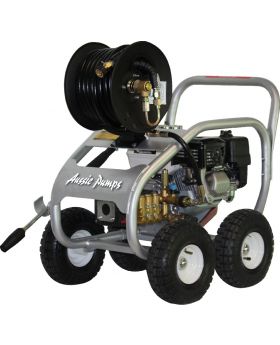 Aussie Pumps AB30reel 3000PSI 6.5hp Honda Petrol Pressure Cleaner With Hose Reel 