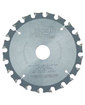 Dart Metal/Multi Cutting 125mm x 20T x 22.2mm Bore Saw Blade MSB1252220