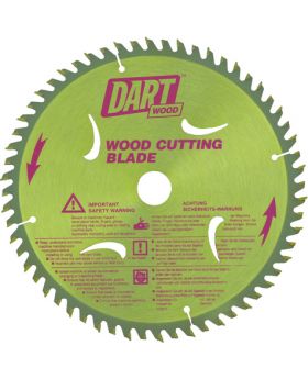 Dart Wood Cutting 180mm x 60T x 20mm Bore (30 deg ATB) Saw Blade SLC1802060