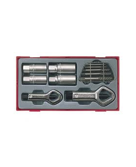 Teng Tools TTSN11 11 PCE Stud, Nut & Screw Extractor Set-BD