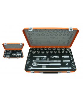 Jimy Tools 41pce Socket Set-1/2" Drive ARO Series-BONUS 39pce Socket Set ARO.3012.41 bonus ARO.3014.39