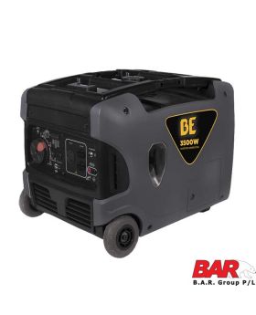 BAR Portable Hush Electric Start Inverter Generator - 3.5kva