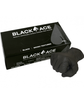 MAXISAFE Black Ace Nitrile Tradie Gloves- GNB205