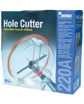 Bordo 7096-220A Adjustable Hole Cutter - 30-220mm