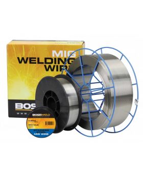 BOSS GAS MIG WELDER WELDING WIRE STAINLESS STEEL 0.8MM 1KG  200075