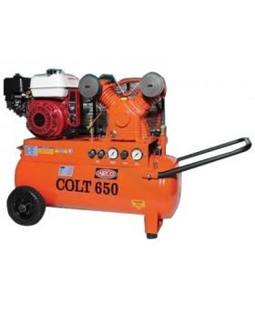Senco COLT650 Colt 650 HONDA Powered Petrol Belt Drive Air Compressor-6.5hp 58Ltr