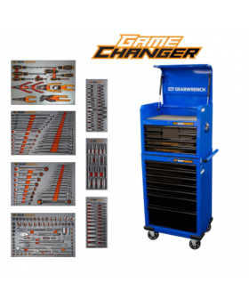 GEARWRENCH 26" 14Drw Tool Chest & Trolley Roller Cabinet Combo With BONUS 234pce Tool Kit 33333-Game Changer Limited Edition