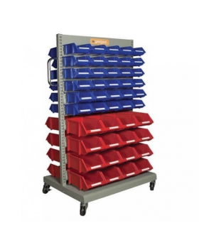 GEIGER Double Sided Mobile Storage Trolley Cart-MS20020K