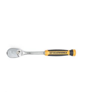 GEARWRENCH 1/2" DRIVE 90-TOOTH DUAL MATERIAL TEARDROP RATCHET 11" 81303T
