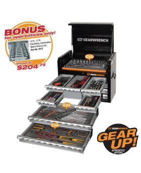 GEARWRENCH 241 PC COMBINATION TOOL KIT + TOOL CHEST 89914