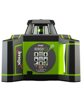 IMEX Hi Vis Green Beam Laser i88G Rotating Laser Kit With Millimeter Receiver-Next Gen