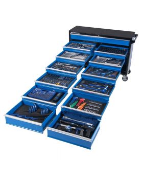Kincrome K1232 EVOLUTION TOOL TROLLEY 557 PIECE 13 DRAWER EXTRA WIDE 1/4, 3/8 & 1/2" DRIVE