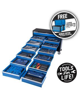 Kincrome P1730 Evolution 494Pce Tool Kit In Roller Cabinet With Apprentice Bonus Tool Chests