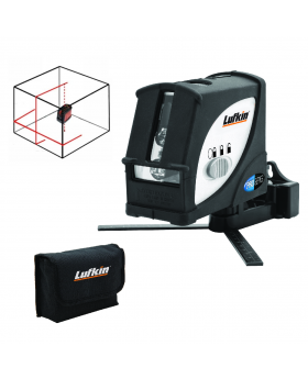 LUFKIN Cross Line & Plumb Dot Laser Level Kit  LCL4