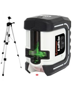 LUFKIN  Self-Levelling Multi Line Green Beam Laser Level + Plumb Dot Kit with Tripod-LCL35G