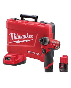 Milwaukee M12FID-202C 12v Fuel Brushless Cordless Impact Driver Kit