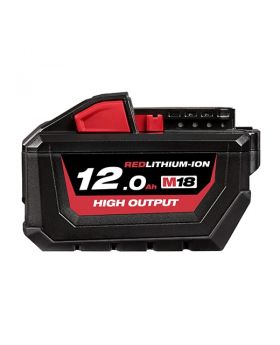 Milwaukee M18HB12 18v High Output Red Lithium Battery-12ah