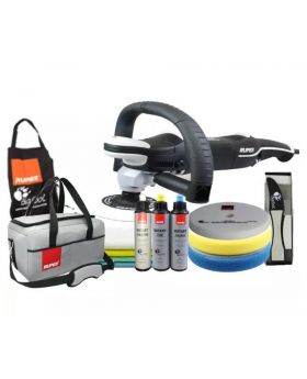 RUPES LH19EDLX LH19E BigFoot Variable Speed Polisher Deluxe Polishing Combo Kit-Replaces LH18EN