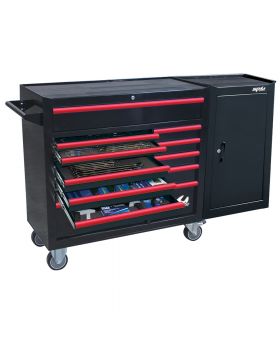 SP Tools SP50628 236Pce Tool Kit In Widebody Roller Cabinet & Bonus Side Cabinet- Bonus Apprentice Voucher $200