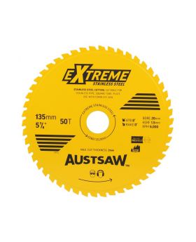 AUSTSAW Extreme Stainless Steel Blade 135mm x 20 x 50T