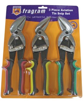 Fragram t2460 3 Piece Aviation Tin Snip Set
