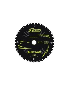 AUSTSAW Extreme Pro Shield TCT Saw Blade-235mm 40T Thin Kerf