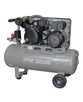 ITM Trademaster Air Compressor, Belt Drive, 2.2HP 50LTR FAD 170L/MIN - TM354-22050
